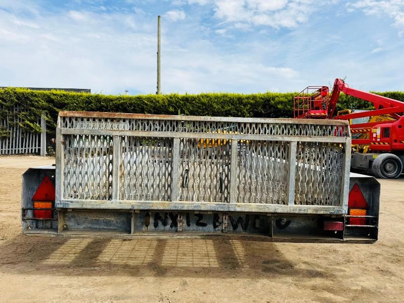DOUBLE AXLE TILTING BED TRAILER*VIDEO*