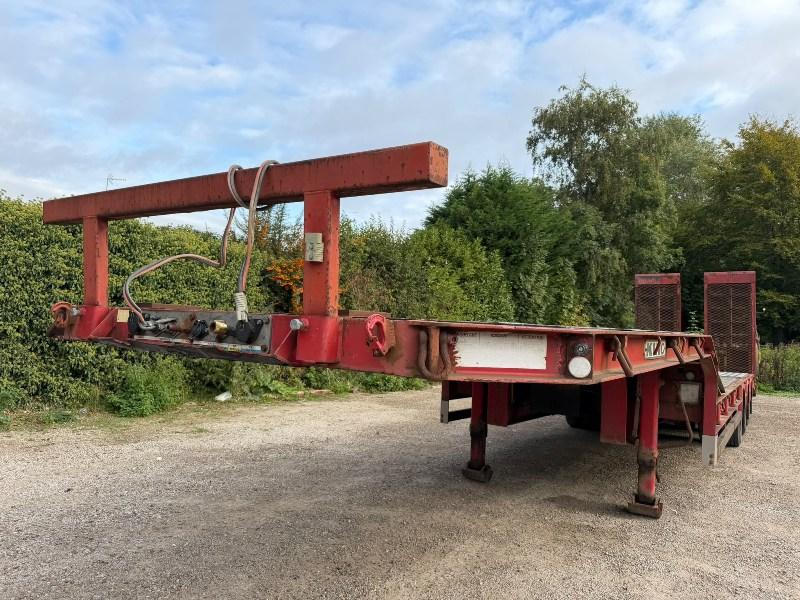 KING LOW LOADER TRAILER*C/W RAMPS AND WINCH*YEAR 2008*VIDEO*