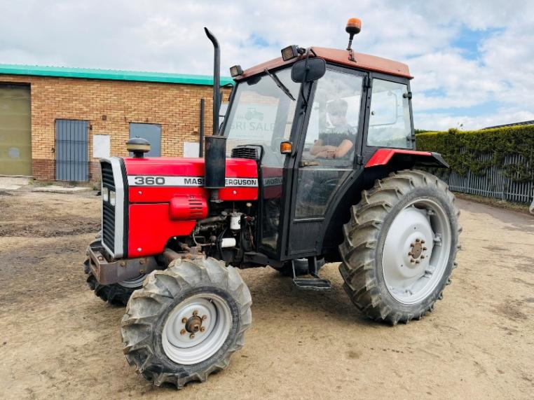 MASSEY FERGUSON 360 TRACTOR*C/W REAR LINKAGE*VIDEO*
