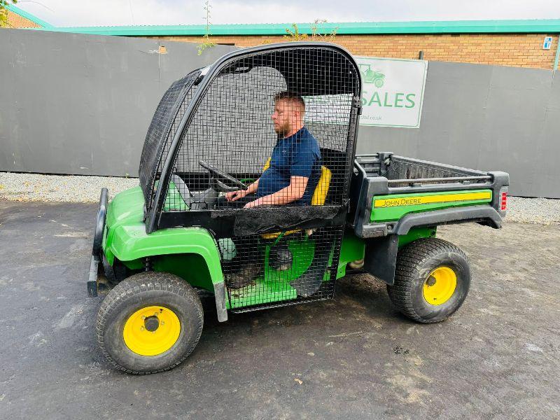 JOHN DEERE TX 4X2 GATOR*YEAR 2017*C/W ELECTRIC TIP*VIDEO*