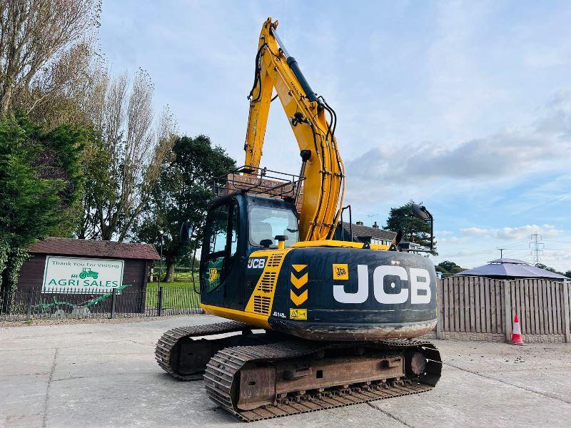JCB JS145 TRACKED EXCAVATOR *YEAR 2012* C/W QUICK HITCH & BUCKET *VIDEO*