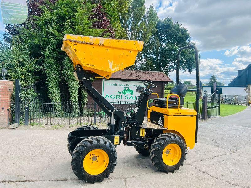 JCB 1THT 1 TON HIGH TIP DUMPER *YEAR 2016, 1147 HOURS* C/W ROLE BAR*VIDEO*