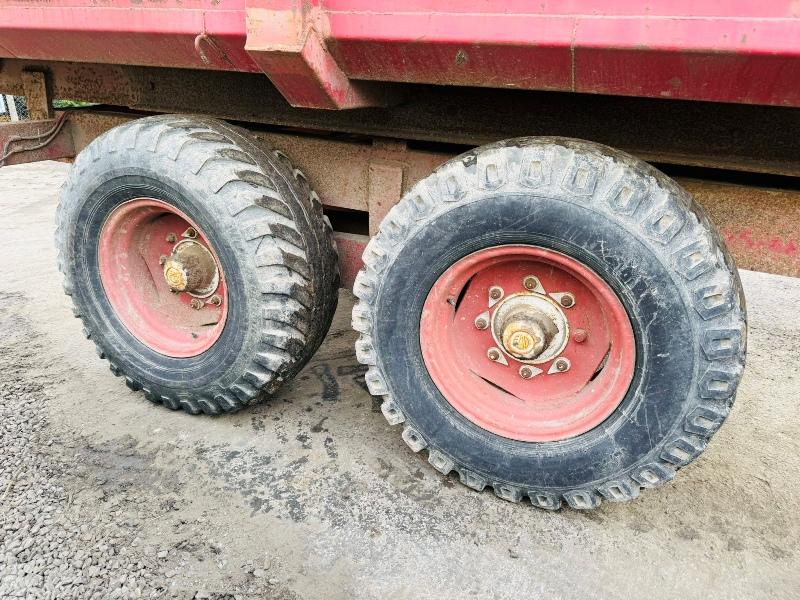 RICHARD WESTERN 12 TONNE TIPPING TRAILER*VIDEO*