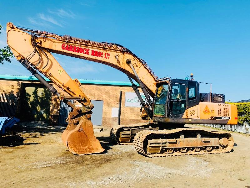 SANY SY335C TRACKED EXCAVATOR*YEAR 2015*C/W BUCKET*4868 HOURS*VIDEO*
