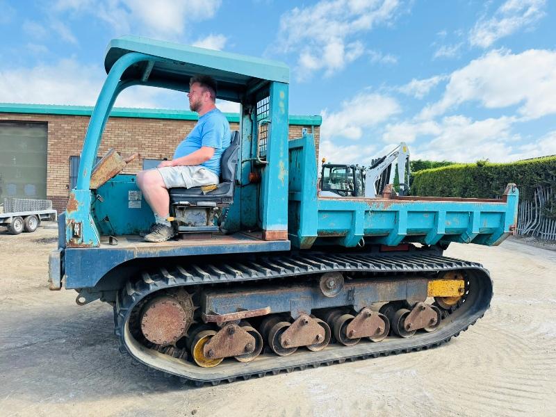 KUBOTA RG-60 TRACKED DUMPER*C/W JOYSTICK CONTROLS*VIDEO*