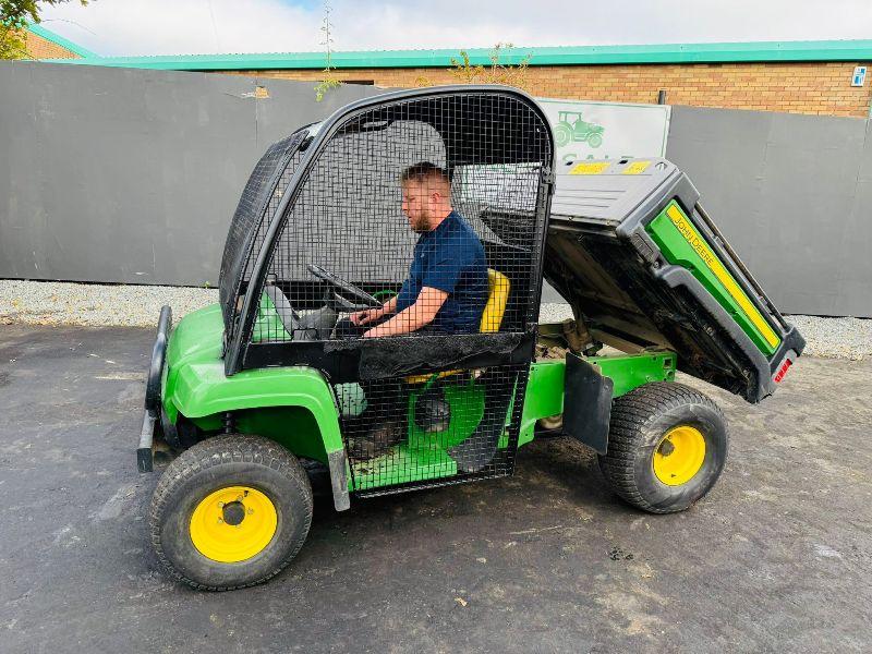 JOHN DEERE TX 4X2 GATOR*YEAR 2017*C/W ELECTRIC TIP*VIDEO*