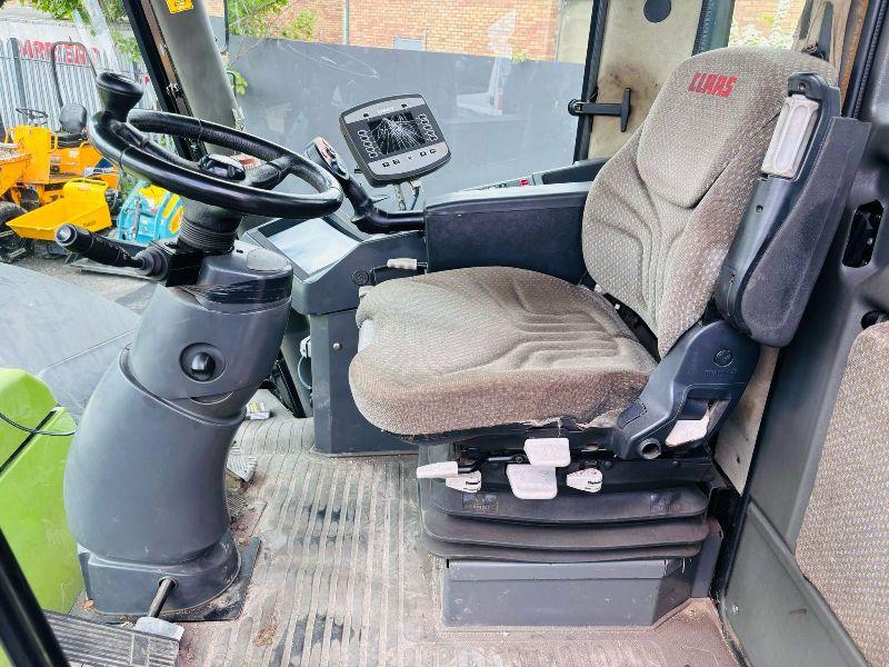 CLAAS XERION 3300 TRACTOR*C/W DEMOUNTABLE CLAAS 3300 TRIPLE MOWERS*VIDEO*