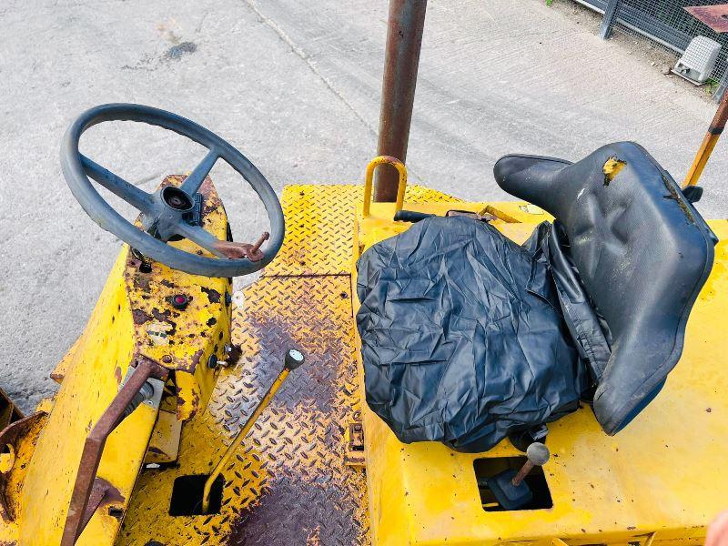 THWAITES ALLDRIVE 6000 4WD DUMPER C/W ROLE BAR & PERKINS ENGINE *VIDEO*