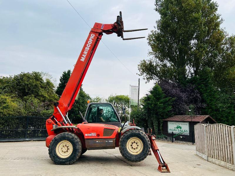 MANITOU MT1337SL 4WD TELEHANDLER *13 METER REACH* C/W PALLE TINES *VIDEO*