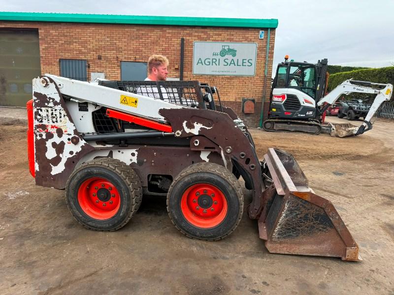 BOBCAT S160 SKIDSTEER*C/W BUCKET*YEAR 2010*VIDEO*