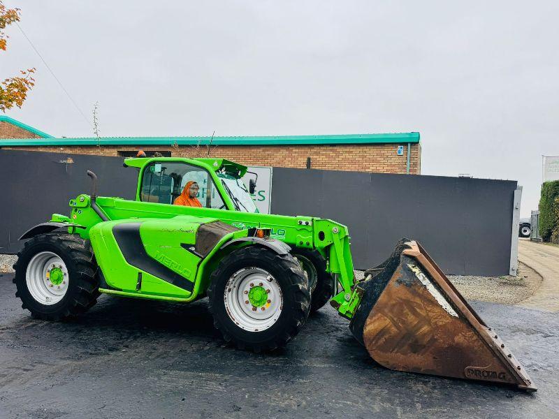 MERLO P32.6+ TELEHANDLER*C/W BUCKET*ENGINE TAP*YEAR 2014*VIDEO*