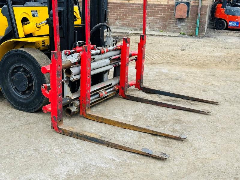 HYUNDAI 35L-7A FORKLIFT*C/W FORK POSITIONER*YEAR 2016*VIDEO*