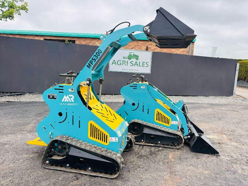 MACHPRO MPS300 TRACKED SKIDSTEER LOADER*YEAR 2024* C/W BUCKET*VIDEO*