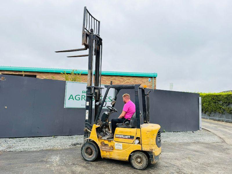 CATERPILLAR DP18K FORKLIFT*C/W SIDESHIFT*VIDEO*