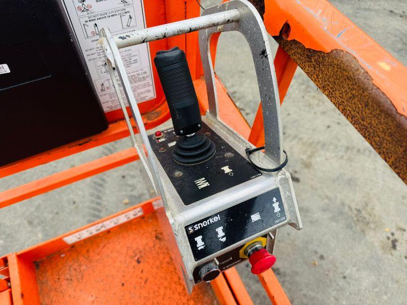 SNORKEL S3219E SCISSOR LIFT*YEAR 2017*READING 70 HOURS*VIDEO*