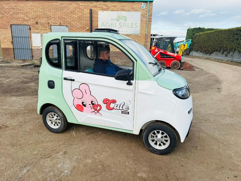 *NEW UNUSED*RACOON RC-G150 ELECTRIC CAR*YEAR 2024*1 OF 2*VIDEO*