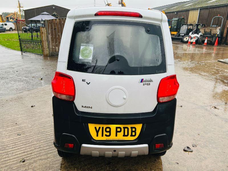 YINJIAN BATTERY POWERED TRICYCLE *YEAR 2021, ROAD REGISTERED* C/W TRAILER *VIDEO*