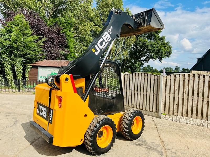 JCB 135 4WD SKIDSTEER * YEAR 2014 * C/W BUCKET *VIDEO*
