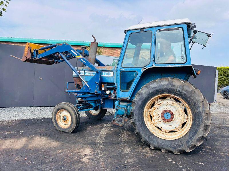 FORD 6700 DUEL POWER TRACTOR*C/W BOMFORD B3517 JOYSTICK CONTROL LOADER*VIDEO*