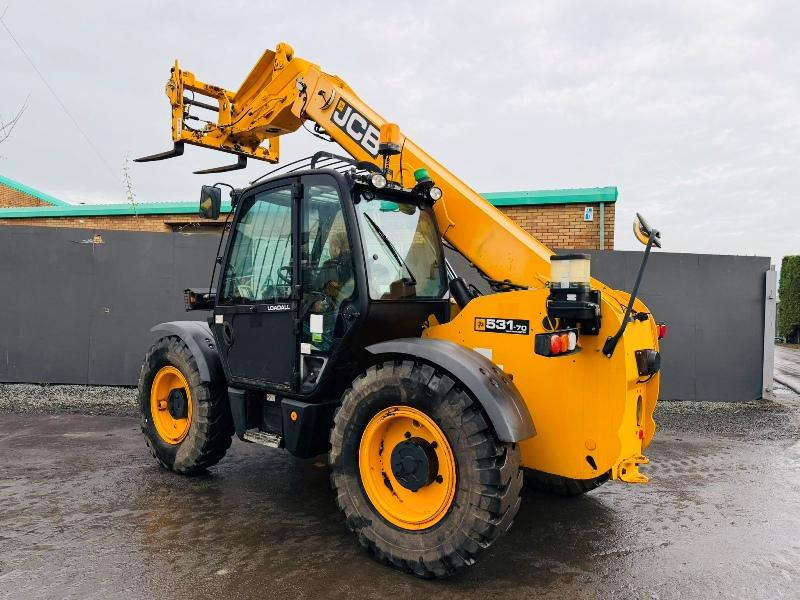 JCB 531-70WM TURBO *JOYSTICK CONTROL*669 HOURS*YEAR 2011*VIDEO*