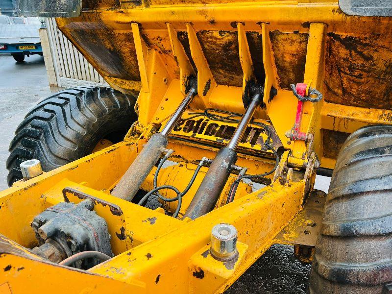 THWAITES 9 TON 4WD DUMPER C/W ROLE BAR & PERKINS ENGINE *VIDEO*