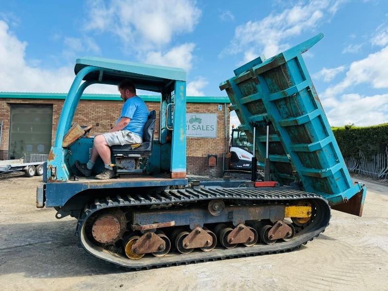 KUBOTA RG-60 TRACKED DUMPER*C/W JOYSTICK CONTROLS*VIDEO*