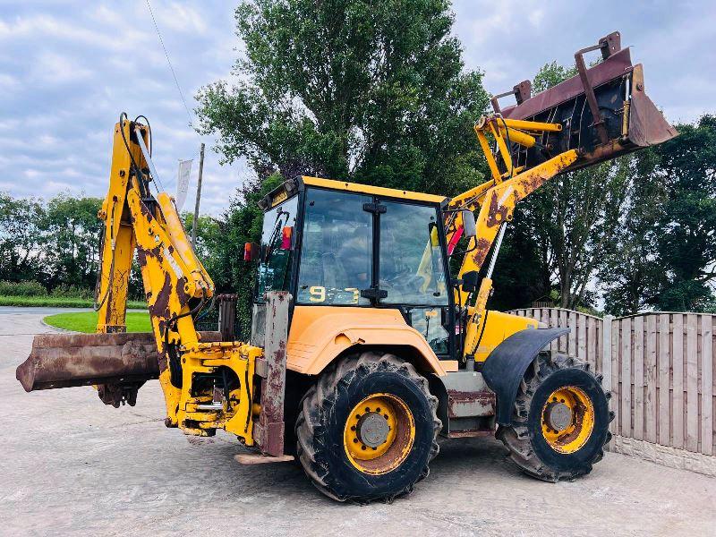 FERMEC 960 4WD EQUAL WHEELED BACKHOE DIGGER C/W REAR QUICK HITCH 