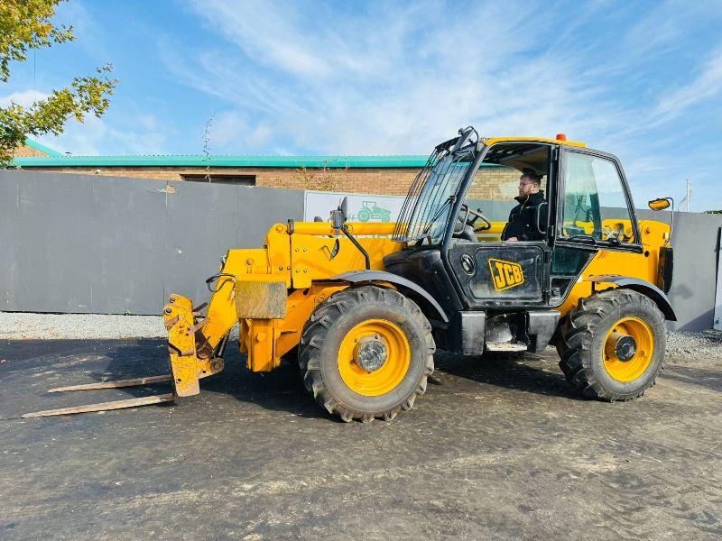 JCB 535-125 POWERSHIFT TELEHANDLER *C/W PALLET TINES*VIDEO*