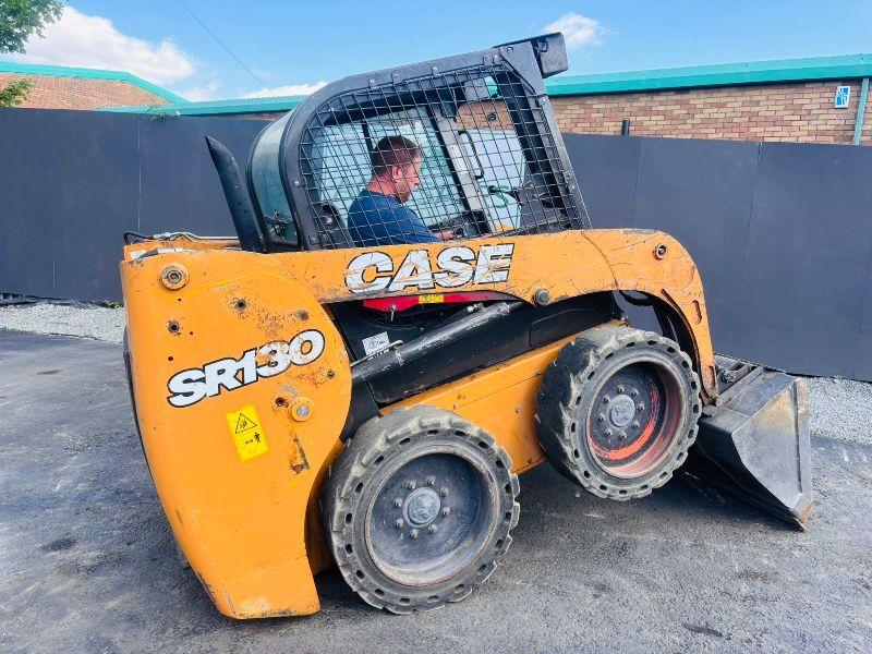 CASE SR130 SKIDSEER*C/W BUCKET*YEAR 2017*VIDEO*