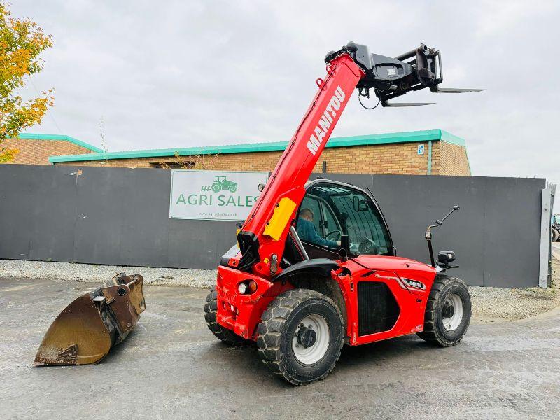 MANITOU MT420H COMFORT TELEHANDLER*C/W PALLET TINES*YEAR 2021*VIDEO*