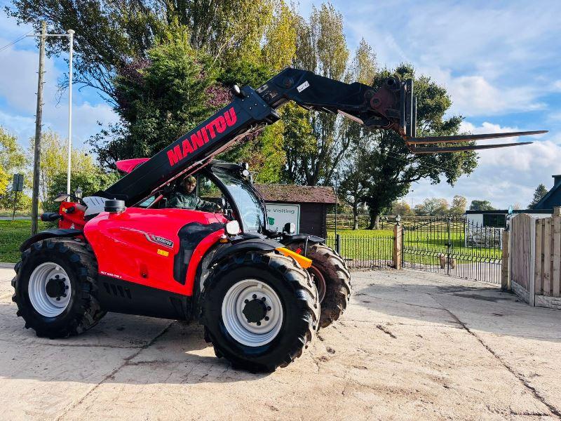 MANITOU MLT 630 115V TELEHANDLER*AG SPEC *C/W PALLET TINES*YEAR 2021*VIDEO*