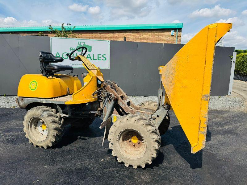 NEUSON 1200F HIGH TIP DUMPER*C/W YANMAR ENGINE*VIDEO*