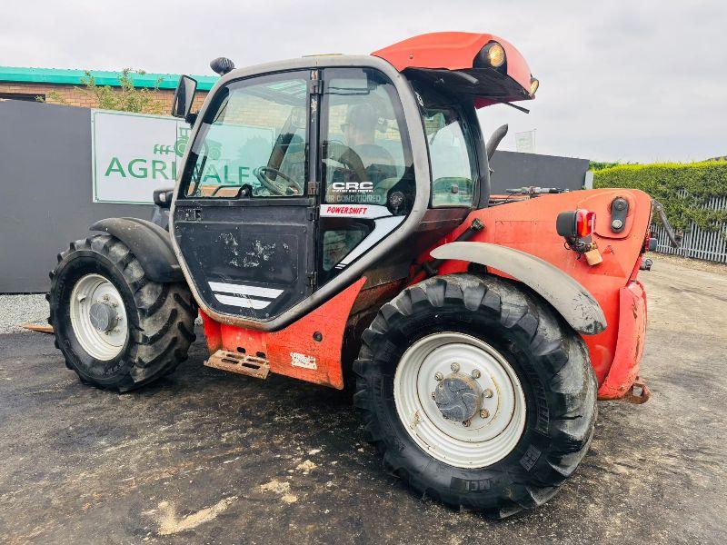 MANITOU MLT 741 TELEHANDLER*C/W BUCKET & PALLET TINES*VIDEO*