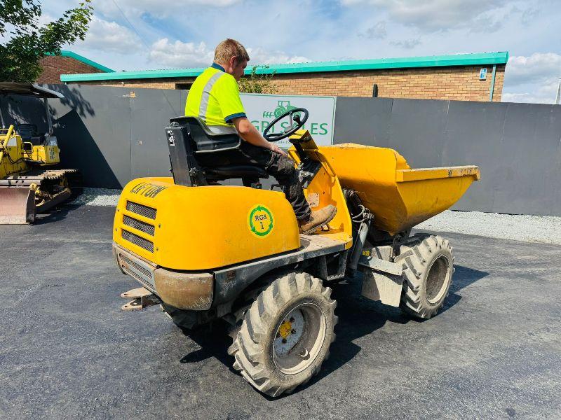 NEUSON 1200F HIGH TIP DUMPER*C/W YANMAR ENGINE*VIDEO*