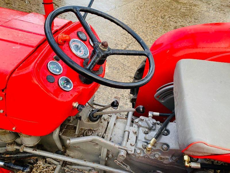MASSEY FERGUSON 135 TRACTOR C/W POWER STEERING