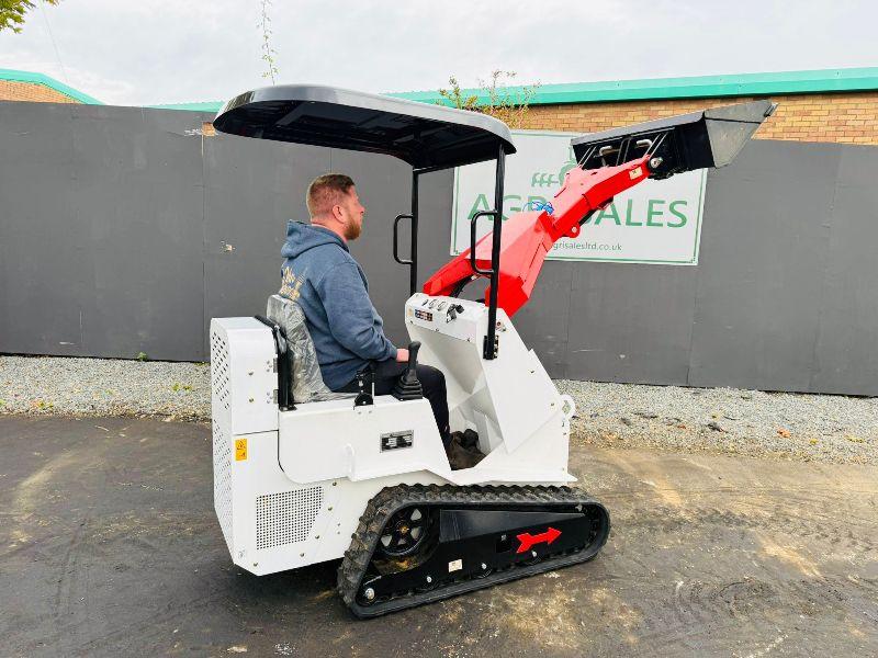 BISONTEK MP360 TRACKED SKIDSTEER LOADER*JOYSTICK CONTROLS*VIDEO*