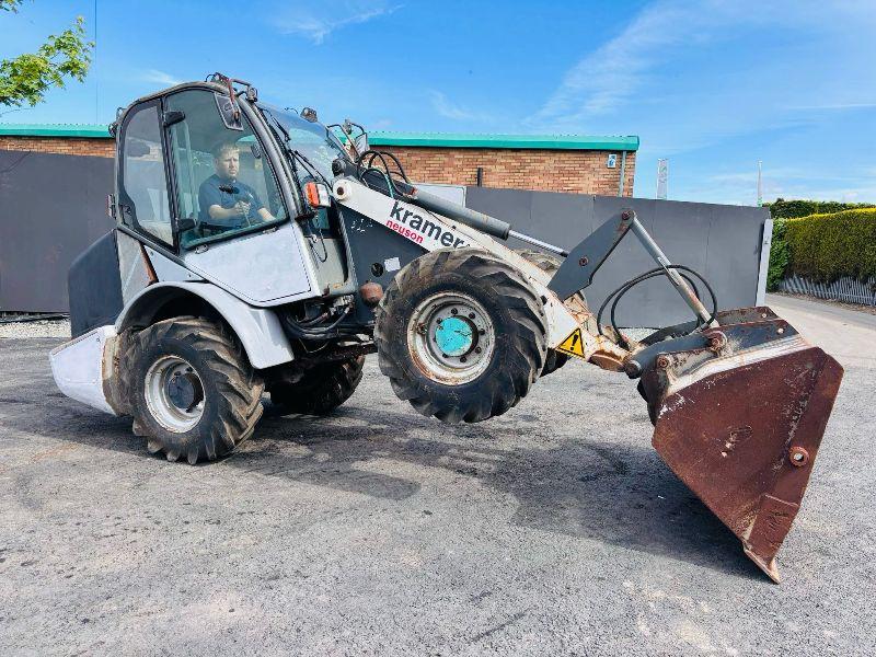KRAMER 346 FRONT LOADER*C/W BUCKET*VIDEO*