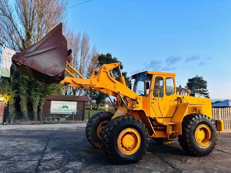 VOLVO LM846 4WD LOADING SHOVEL C/W BUCKET *VIDEO*