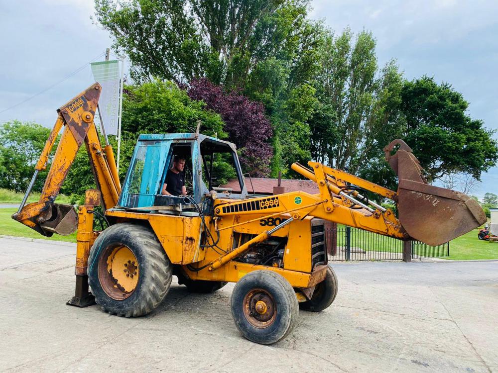 CASE 580F BACKHOE DIGGER C/W BUCKET