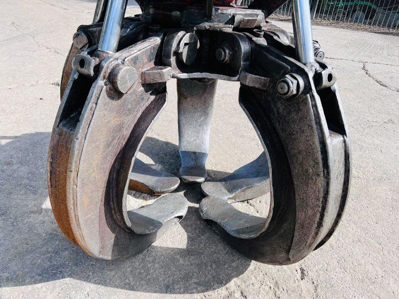 HYDRAULIC 5 TINE ROTATING SCRAP GRAB TO SUIT SCRAP HANDLER 
