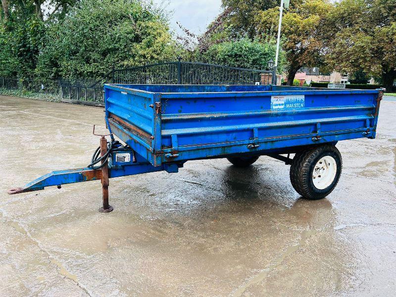DS4 STEEL TIPPING TRAILER C/W DROP SIDE BODY *VIDEO*