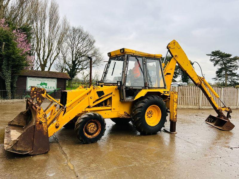 JCB 3CX PROJECT 7 4WD BACKHOE DIGGER C/W EXTENDING DIG *VIDEO*