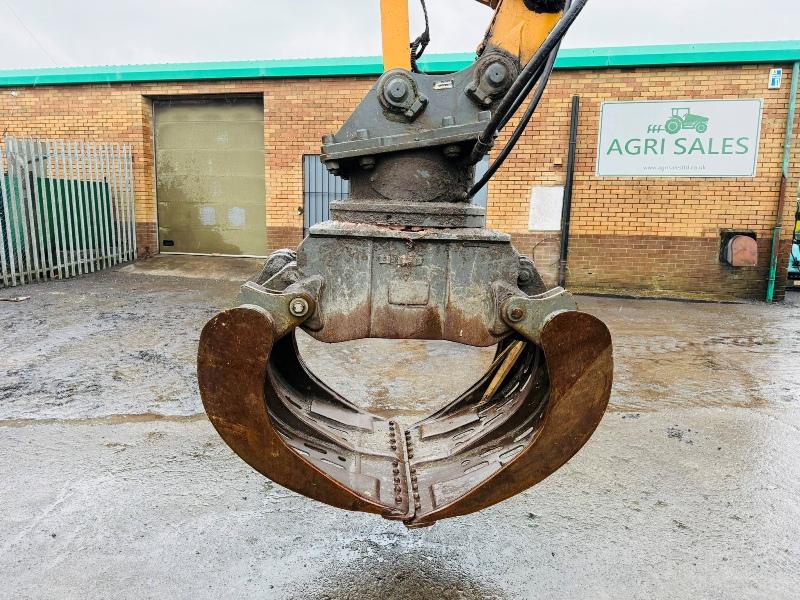 LIEBHERR 317 HRC EXCAVATOR*C/W ROTATING SELECTOR GRAB*YEAR 2010*VIDEO*