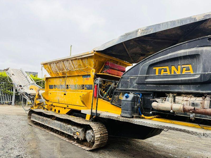 TANA SHARK 440DT INDUSTRIAL SHREDDER*YEAR 2017*C/W REMOTE CONTROL*VIDEO*