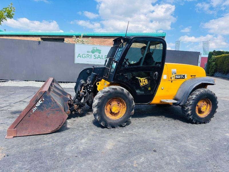 JCB 527-55 TELEHANDLER* AG SPEC *C/W BUCKET*VIDEO*