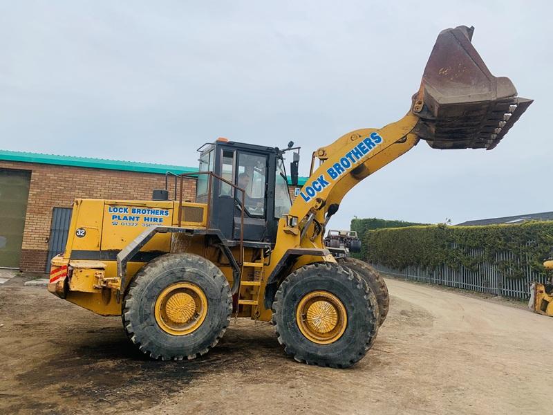 SAMSUNG SL150 WHEELED LOADING SHOVEL*C/W BUCKET*VIDEO*