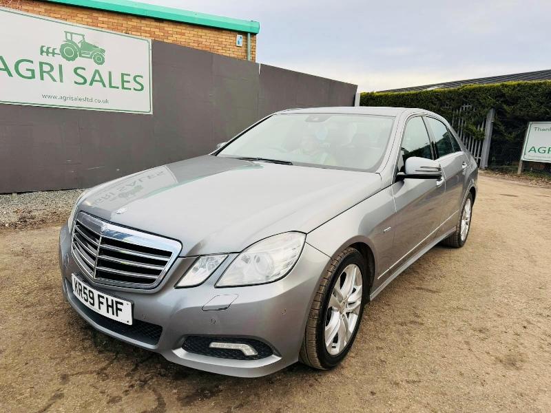 MERCEDES E200 BLUEF-CY A-GARDE CDI CAR*YEAR 2010*VIDEO*