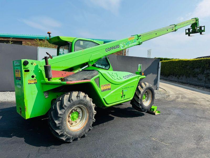 MERLO P38.13 TELEHANDLER*READING 2580 HOURS*C/W PALLET TINES*VIDEO*