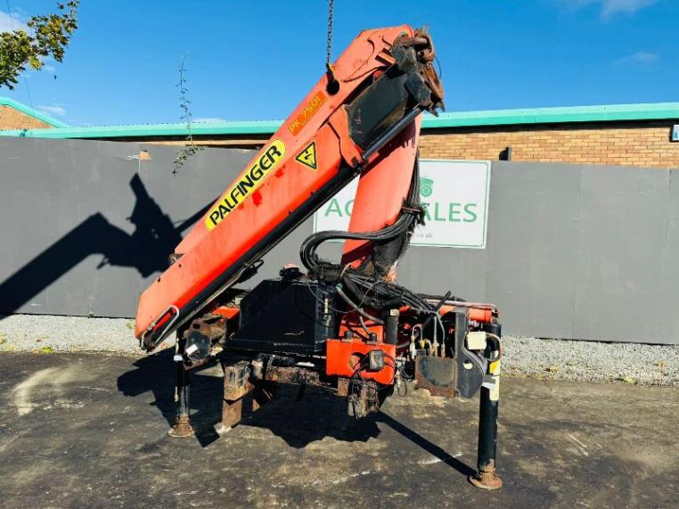 PALFINGER PK7501 HIAB CRANE*C/W SUPPORT LEGS*VIDEO*