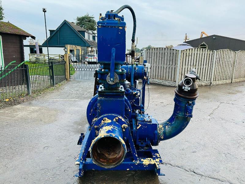WATER PUMP C/W DEUTZ 4 CYLINDER ENGINE *VIDEO*